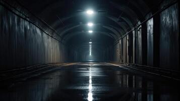 tunnel light at the end of the tunnel photo