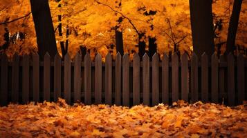 warmth wood fence background photo