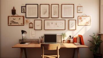 study certificate on wall photo