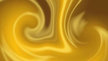 Footage of smooth abstract gold texture animating against a dynamic background. video