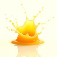 Liquid Splash Bursting with Color and Dynamic Motion photo