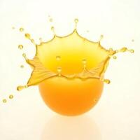 Juice Splashing Burst Fresh Liquid Motion Concept photo