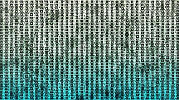 Dynamic Abstract Geometric Grid Pattern with Vertical Gradient Color Transition from Green to Blue video