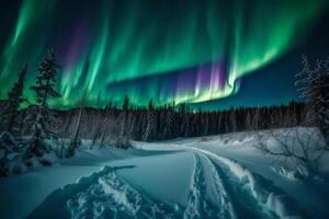 Aurora borealis, alaska, winter, aurora borealis, aurora borealis photo