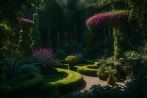 The garden in aladdin is shown in this image photo