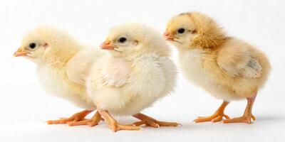 Studio Chick Image with Minimal Background photo