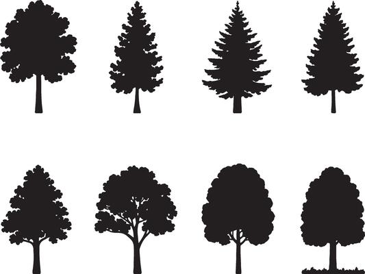set of trees design