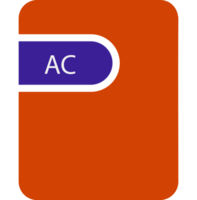 Ac File Icon Black Fill And Empty For Symbol png