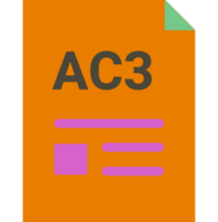Ac3 With Deep And Minimal Colors And Folded Icon png