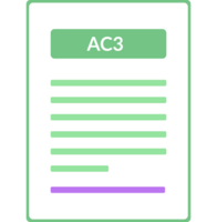 Ac3 Contract Document Icon png