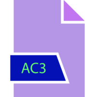 Ac3 File Format Icon png