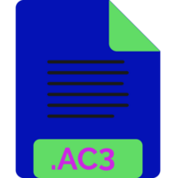 Ac3 File Icon Minimal png