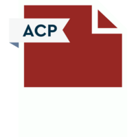 Acp File Format Icon Roe Color Fill png