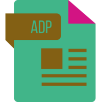 Adp Ip Icon Sharp Corners Lines And Rectangle With Symbol png