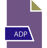 Adp File Format Icon Shape png