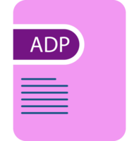 Adp File Icon Deep And Minimal png