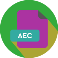 Aec File Extension Icon Minsk And Medium Carmine Color Circular Icon png