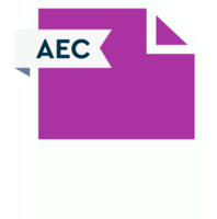 Aec File Format Icon Roe Color Fill png