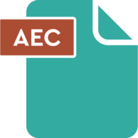 Aec File Format Icon Rounded Shapes And Spacing png