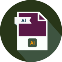 Ai File Format Icon Wine Berry Circular Shape png