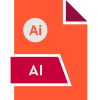Ai File Format Icon Shape png