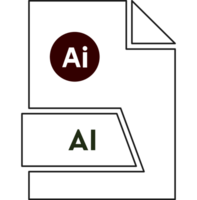 Ai File Format Icon Spacing In Objects png
