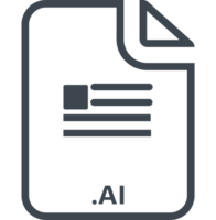 Ai File Icon With Symbol png