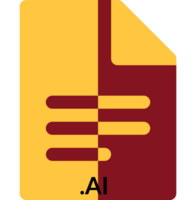 Ai Icon 2 Color Combination Mixture png
