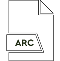 Arc File Format Icon Spacing In Objects png