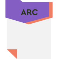 Arc File Format Minimal Icon png