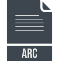 Arc File Icon Fill Rounded Corners png