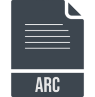 Arc File Icon With Purple Color png