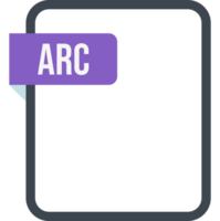 Arc File Rectangular Icon png