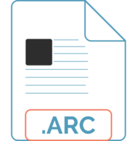 Arc File Icon Minimal png