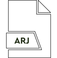 Arj File Format Icon Spacing In Objects png