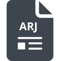 Arj File Transparent Icon png
