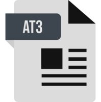 At3 Icon Black And Grey With Symbol png