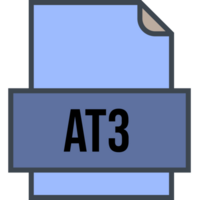 At3 File Icon Fill And Outline Crisp Corners png