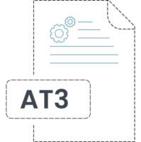 At3 Icon Black Rounded Dashed Outline png