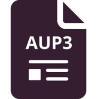 Aup3 Ip File Transparent Icon png