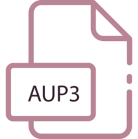 Aup3 Ip File Icon png