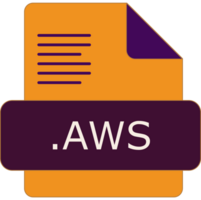 Aws File Extension Icon Insidse Fill With Lines Fill png