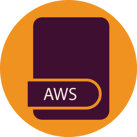 Aws File Format Icon Circular Shape png
