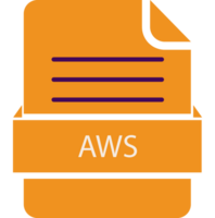 Aws File Icon Black Color And Lines png