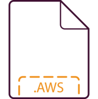 Aws File Icon Deep Rounded Outline png