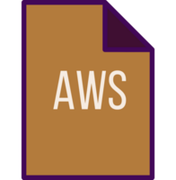 Aws File Icon Fill Crisp Corner png
