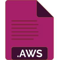 Aws File Icon Minimal Fill png