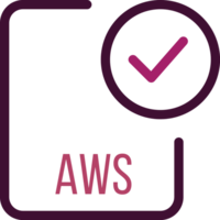 Aws File Icon With Checked Mark png