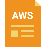 Aws File Icon With Symbols png