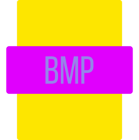 Bmp Ip File Extension Icon Color Fill Outer Flat png